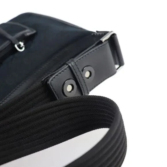 Gucci Canvas Leather Black GG One Shoulder Tote Bag Shoulder Bag - Picture 5 of 6